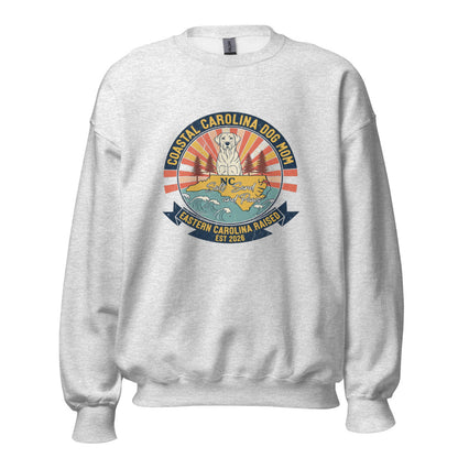 Coastal Carolina Dog Mom - Crewneck Ash