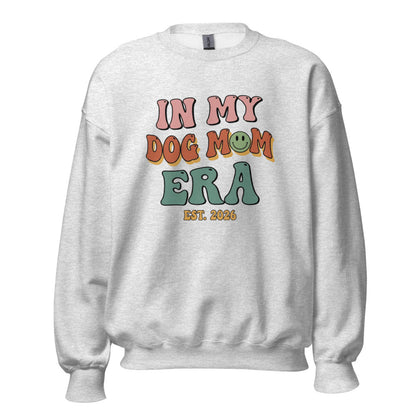 IN MY Dog Mom Era - Crewneck Ash