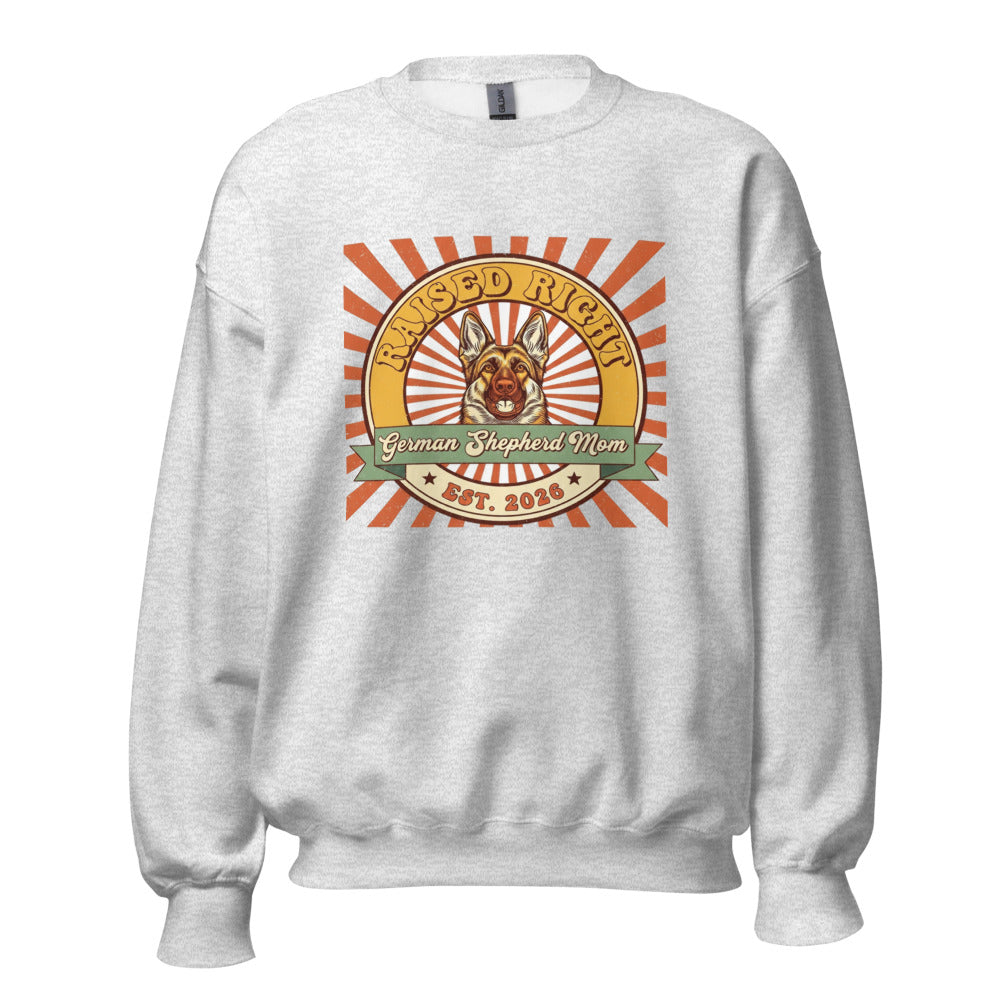Raised Right - Crewneck Ash