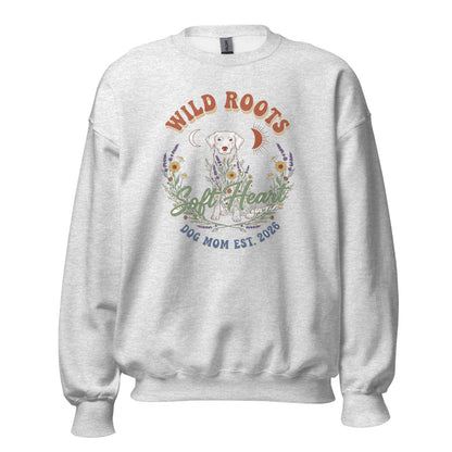 Wild Roots Soft Heart - Crewneck Ash