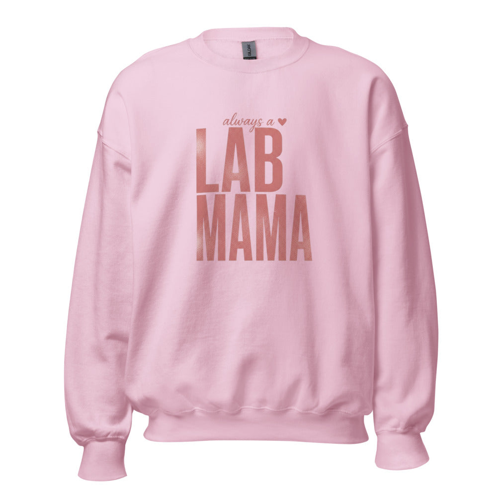 Lab Mama - Crewneck Light Pink