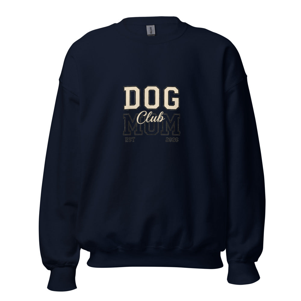 Dog Mom - Crewneck Navy