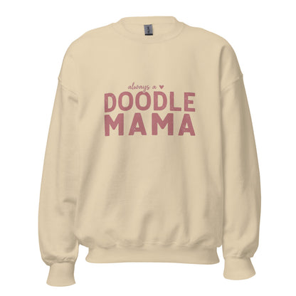 Doodle Mama - Crewneck Sand