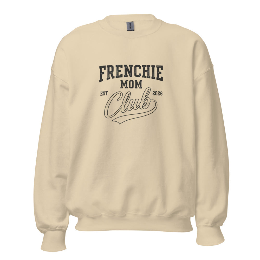 Frenchie Mom - Crewneck Sand