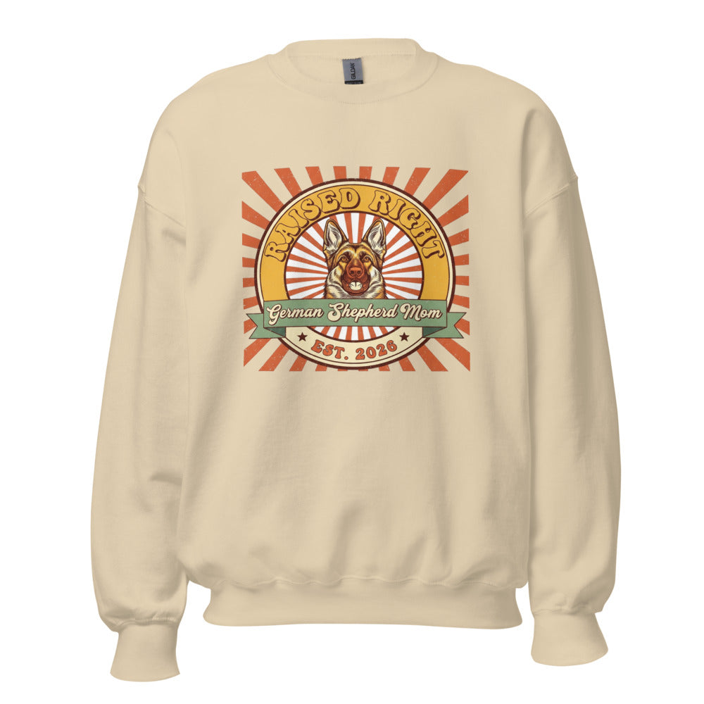 Raised Right - Crewneck Sand