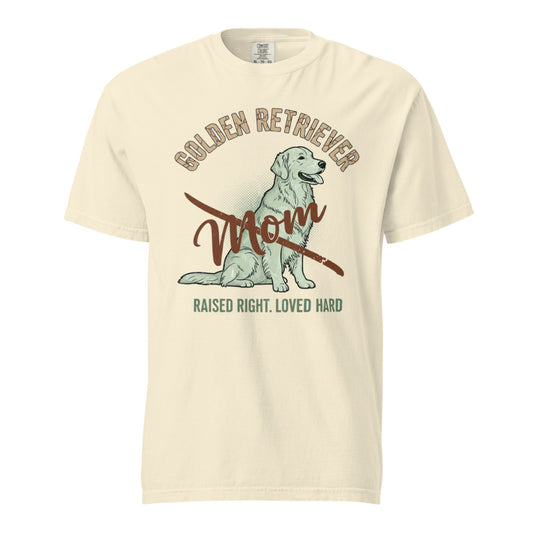 Golden Retriever Mom - Tee Ivory