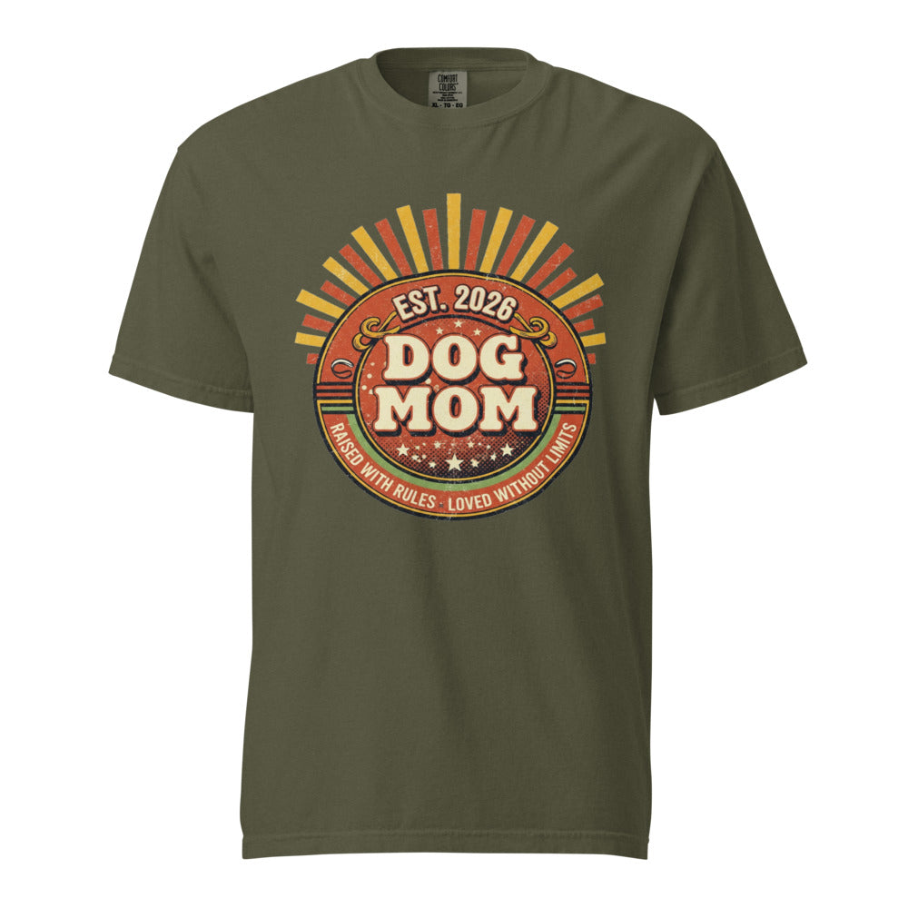 Dog Mom Est 2026 - Tee Sage