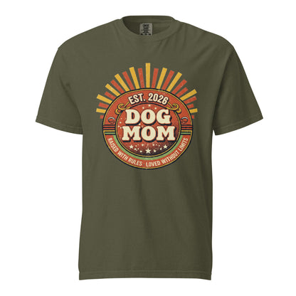Dog Mom Est 2026 - Tee Sage